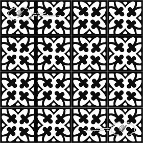 Textures   -   ARCHITECTURE   -   TILES INTERIOR   -   Cement - Encaustic   -  Victorian - Victorian cement floor tile texture seamless 19294