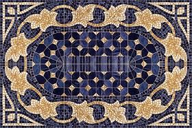 Textures   -   ARCHITECTURE   -   TILES INTERIOR   -   Mosaico   -   Classic format   -  Patterned - Mosaico patterned tiles texture seamless 16481