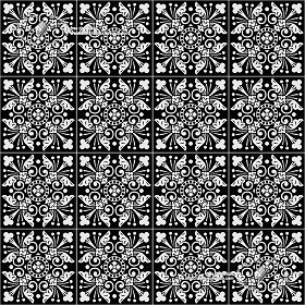Textures   -   ARCHITECTURE   -   TILES INTERIOR   -   Cement - Encaustic   -  Victorian - Victorian cement floor tile texture seamless 19305