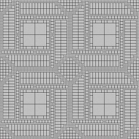 Textures   -   ARCHITECTURE   -   TILES INTERIOR   -   Mosaico   -   Classic format   -   Patterned  - Mosaico patterned tiles texture seamless 19770 - Bump