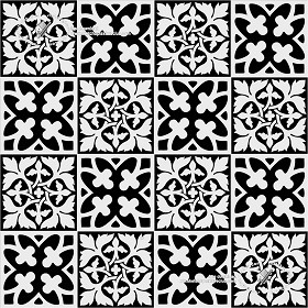 Textures   -   ARCHITECTURE   -   TILES INTERIOR   -   Cement - Encaustic   -  Victorian - Victorian cement floor tile texture seamless 19315