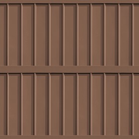 Textures   -   MATERIALS   -   METALS   -  Facades claddings - Light brown metal facade cladding texture seamless 10368