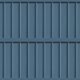 Textures   -   MATERIALS   -   METALS   -  Facades claddings - Light blue metal facade cladding texture seamless 10371