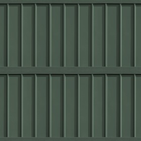 Textures   -   MATERIALS   -   METALS   -  Facades claddings - Green metal facade cladding texture seamless 10372