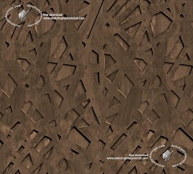 Textures   -   MATERIALS   -   METALS   -  Facades claddings - Bronze metal facade cladding texture seamless 18222