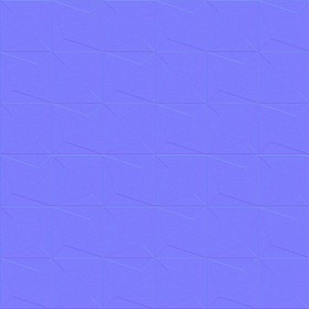 Textures   -   ARCHITECTURE   -   TILES INTERIOR   -   Cement - Encaustic   -   Cement  - Cement concrete tile texture seamless 13316 - Normal