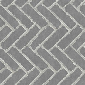 Textures   -   ARCHITECTURE   -   PAVING OUTDOOR   -   Concrete   -  Herringbone - Concrete paving herringbone outdoor texture seamless 05793