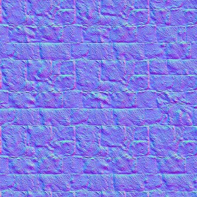 Textures   -   ARCHITECTURE   -   STONES WALLS   -   Stone blocks  - Wall stone with regular blocks texture seamless 08293 - Normal