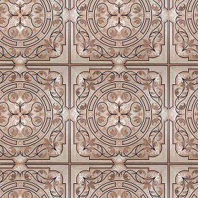 Textures   -   ARCHITECTURE   -   WOOD FLOORS   -  Geometric pattern - Parquet geometric pattern texture seamless 04731