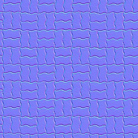 Textures   -   ARCHITECTURE   -   PAVING OUTDOOR   -   Concrete   -   Blocks regular  - Paving outdoor concrete regular block texture seamless 05635 - Normal