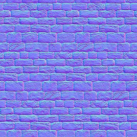 Textures   -   ARCHITECTURE   -   STONES WALLS   -   Stone blocks  - Wall stone with regular blocks texture seamless 08302 - Normal