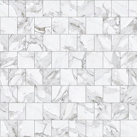 Textures   -   ARCHITECTURE   -   TILES INTERIOR   -   Marble tiles   -  White - Carrara marble floor PBR texture seamless 22065