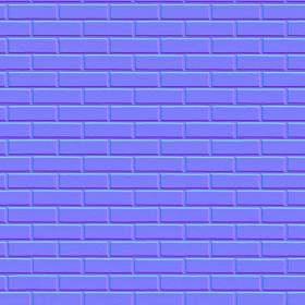 Textures   -   ARCHITECTURE   -   BRICKS   -   Facing Bricks   -   Smooth  - facing smooth bricks texture seamless 21367 - Normal