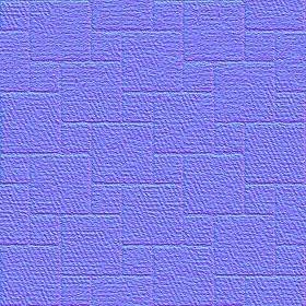 Textures   -   ARCHITECTURE   -   PAVING OUTDOOR   -   Concrete   -   Blocks regular  - Paving outdoor concrete regular block texture seamless 05725 - Normal