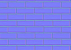 Textures   -   ARCHITECTURE   -   CONCRETE   -   Plates   -   Clean  - Concrete blocks wall texture seamless 17467 - Normal