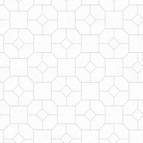 Textures   -   ARCHITECTURE   -   PAVING OUTDOOR   -   Pavers stone   -   Blocks mixed  - Pavers stone mixed size texture seamless 06189 - Ambient occlusion