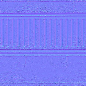 Textures   -   ARCHITECTURE   -   CONCRETE   -   Plates   -   Dirty  - Concrete dirt plates wall texture seamless 01762 - Normal