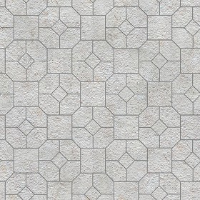 Textures   -   ARCHITECTURE   -   PAVING OUTDOOR   -   Pavers stone   -  Blocks mixed - Pavers stone mixed size texture seamless 06190
