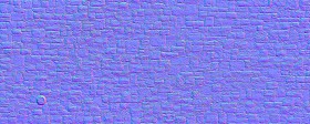 Textures   -   ARCHITECTURE   -   STONES WALLS   -   Stone blocks  - Wall stone blocks texture seamless 20490 - Normal