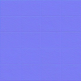 Textures   -   ARCHITECTURE   -   CONCRETE   -   Plates   -   Clean  - Concrete plates wall texture seamless 18045 - Normal