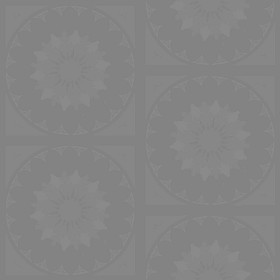 Textures   -   ARCHITECTURE   -   WOOD FLOORS   -   Decorated  - decorated floral parquet texture seamless 21425 - Displacement