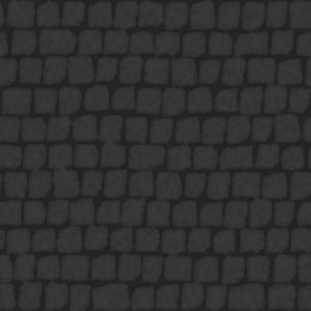 Textures   -   ARCHITECTURE   -   ROADS   -   Paving streets   -   Cobblestone  - Street porfido paving cobblestone texture seamless 07439 - Specular