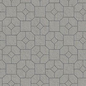 Textures   -   ARCHITECTURE   -   PAVING OUTDOOR   -   Pavers stone   -  Blocks mixed - Pavers stone mixed size texture seamless 06194