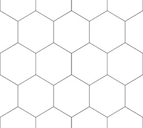 Textures   -   ARCHITECTURE   -   TILES INTERIOR   -   Hexagonal mixed  - Hexagonal tile texture seamless 16875 - Bump