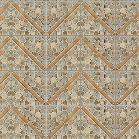 Textures   -   ARCHITECTURE   -   PAVING OUTDOOR   -   Pavers stone   -  Blocks mixed - Pavers stone mixed size texture seamless 06098
