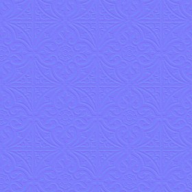 Textures   -   ARCHITECTURE   -   TILES INTERIOR   -   Marble tiles   -   Travertine  - Travertine floor tile texture seamless 14670 - Normal