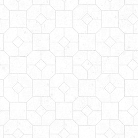 Textures   -   ARCHITECTURE   -   PAVING OUTDOOR   -   Pavers stone   -   Blocks mixed  - Pavers stone mixed size texture seamless 06196 - Ambient occlusion