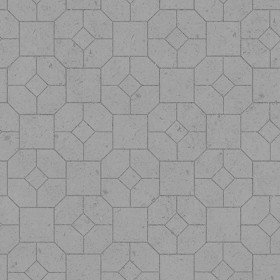Textures   -   ARCHITECTURE   -   PAVING OUTDOOR   -   Pavers stone   -   Blocks mixed  - Pavers stone mixed size texture seamless 06196 - Displacement