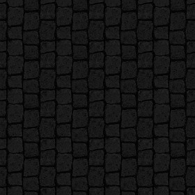 Textures   -   ARCHITECTURE   -   ROADS   -   Paving streets   -   Cobblestone  - Street cotto paving cobblestone texture seamless 17012 - Specular