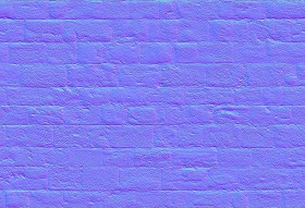 Textures   -   ARCHITECTURE   -   STONES WALLS   -   Stone blocks  - Wall stone blocks texture seamless 20846 - Normal
