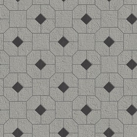 Textures   -   ARCHITECTURE   -   PAVING OUTDOOR   -   Pavers stone   -  Blocks mixed - Pavers stone mixed size texture seamless 06199