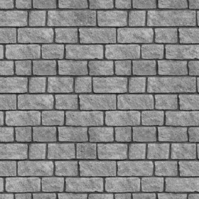 Textures   -   ARCHITECTURE   -   STONES WALLS   -   Stone blocks  - Stone walling with aged face finish texture seamless 20859 - Displacement