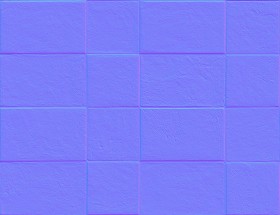 Textures   -   ARCHITECTURE   -   TILES INTERIOR   -   Terracotta tiles  - Terracotta mixed color tile texture seamless 16134 - Normal