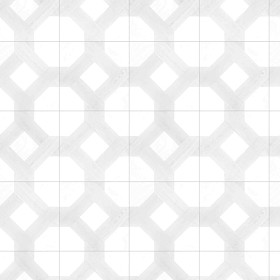 Textures   -   ARCHITECTURE   -   WOOD FLOORS   -   Geometric pattern  - Parquet geometric pattern texture seamless 04835 - Ambient occlusion