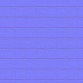 Textures   -   ARCHITECTURE   -   PAVING OUTDOOR   -   Concrete   -   Blocks regular  - Paving outdoor concrete regular block texture seamless 05739 - Normal
