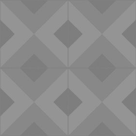 Textures   -   ARCHITECTURE   -   TILES INTERIOR   -   Cement - Encaustic   -   Cement  - cementine tiles Pbr texture seamless 22108 - Displacement