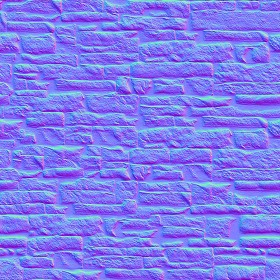 Textures   -   ARCHITECTURE   -   STONES WALLS   -   Stone blocks  - Retaining wall stone blocks texture seamless 20885 - Normal