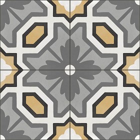 Textures   -   ARCHITECTURE   -   TILES INTERIOR   -   Cement - Encaustic   -  Cement - cementine tiles Pbr texture seamless 22110