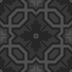 Textures   -   ARCHITECTURE   -   TILES INTERIOR   -   Cement - Encaustic   -   Cement  - cementine tiles Pbr texture seamless 22110 - Specular