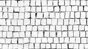 Textures   -   ARCHITECTURE   -   ROADS   -   Paving streets   -   Cobblestone  - Street paving cobblestone texture seamless 19351 - Bump