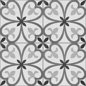 Textures   -   ARCHITECTURE   -   TILES INTERIOR   -   Cement - Encaustic   -  Cement - cementine tiles Pbr texture seamless 22111