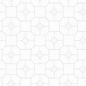 Textures   -   ARCHITECTURE   -   PAVING OUTDOOR   -   Pavers stone   -   Blocks mixed  - Pavers stone mixed size texture seamless 06204 - Ambient occlusion