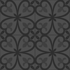 Textures   -   ARCHITECTURE   -   TILES INTERIOR   -   Cement - Encaustic   -   Cement  - cementine tiles Pbr texture seamless 22112 - Specular