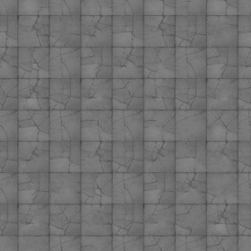 Textures   -   ARCHITECTURE   -   PAVING OUTDOOR   -   Concrete   -   Blocks damaged  - Concrete paving outdoor damaged texture seamless 05491 - Displacement
