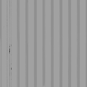 Textures   -   MATERIALS   -   METALS   -   Corrugated  - Painted corrugated metal texture seamless 09929 - Displacement
