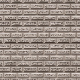 Textures   -   ARCHITECTURE   -   STONES WALLS   -   Claddings stone   -  Exterior - Wall cladding stone texture seamless 07748